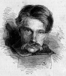 Portrait of Alexander Soloviev (Solowieff), who attempted to murder Russian Tsar Nicholas II on April 14