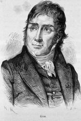 Portrait of Antoine Jean Gros (1771 - 1835), pupil of David and then official painter of Napoleon - in “L