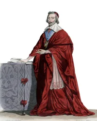 Portrait of Cardinal Richelieu (Armand Jean du Plessis) (1585-1642), French clergyman, noble, and statesman