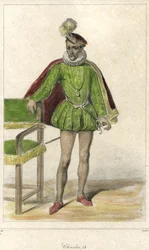 Portrait of Charles IX, King of France.