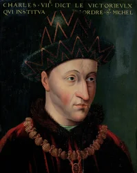 Portrait of Charles VII (1403-61)