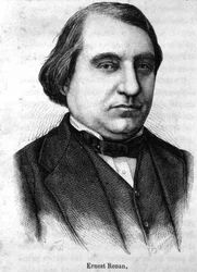 Portrait of Ernest Renan - in 