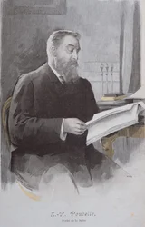 Portrait of Eugene Poubelle (1831-1907), from La Revue Illustree. 15th June 1893