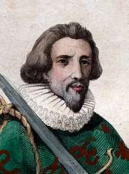 Portrait of Francois de Bonne, duc de Lesdiguieres (1543-1626), French soldier and Constable of France