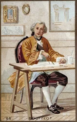 Portrait of Germain Soufflot (1713-1780), French architect