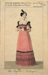 Portrait of Giuseppina Ronzi de Begnis in the role of Rosina in 