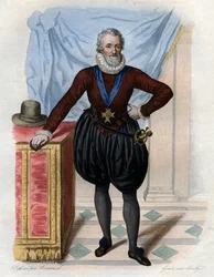Portrait of Henry IV (1553-1610), King of France