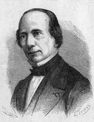 Portrait of J. Caselli, Italian Physicist - in Album of Science; Illustrious Scientists; Great Discoveries 1896