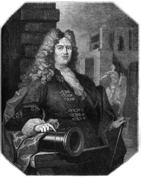 Portrait of Jean Balthazar Keller (1638-1702), Swiss goldsmith and founder.