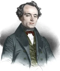 Portrait of Jean-Baptiste Andre Dumas, French chemist.