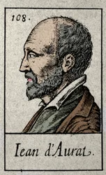 Portrait of Jean Dorat (Auratus of his real name Jean Dinemandi)