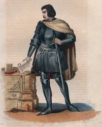 Portrait of Jean Juvenal (Jouvenel) des Ursins (1360-1431), French judge