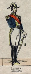 Portrait of Jean Lannes, Duke of Montebello, Marshal of France (Image of Epinal)