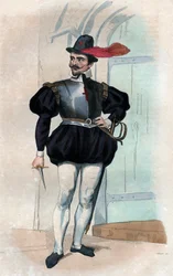 Portrait of Jean Leclerc, called Bussy Leclerc (d.1635)