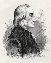 Portrait of Joseph Black (1761 - 1799), British Physicist and Chemist (Discovery of Magnesia) - in Album of Science; Illustrious Scientists; Great Discoveries 1896