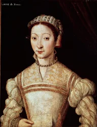 Portrait of Laure by Noves, beloved woman of Petrarch