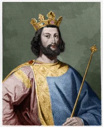 Portrait of Louis VII the Young (1120 - 1180), King of France - in 