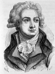 Portrait of Marie Jean Herault de Sechelles (1759-1794), French politician - in L