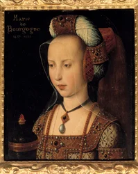 Portrait of Mary of Burgundy, Duchess and Countess of Burgundy