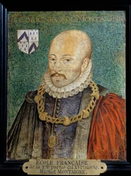 Portrait of Michel Eyquem, Lord of Montaigne