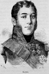 Portrait of Mortier, Duke of Treviso, Marshal of France