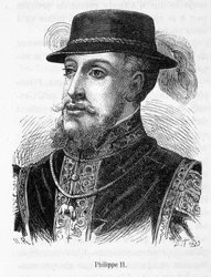 Portrait of Philip II (Philippe-Auguste) - in 