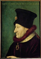 Portrait of Philip II the Bold, Duke of Burgundy