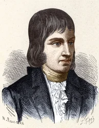 Portrait of Philippe Lebon (1769 - 1804), French engineer and chemist (inventor of gas lighting) - in 