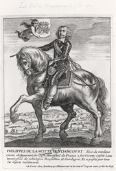 Portrait of Philippe de La Mothe Houdancourt