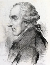 Portrait of Pierre Simon de Laplace (1747 - 1827), French astronomer, mathematician and physicist - in 