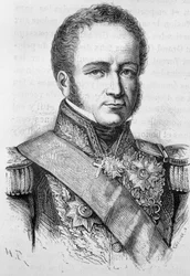 Portrait of Rigny, French Admiral (1782 - 1835) - in 