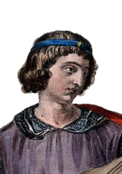 Portrait of Theobald I, Count of Champagne and King of Navarre