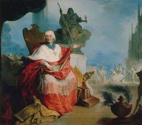 Portrait of Cardinal Louis Antoine de Noailles, Archbishop of Paris