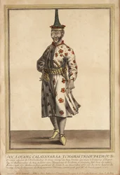 Portrait of one of the Siamese ambassadors to Louis XIV, 1685
