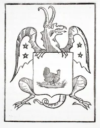 Poule Noire, Frontispiece, The Red Dragon