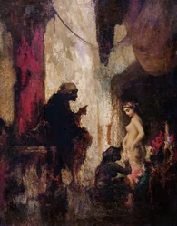 Preparations for the Witches Sabbath, 1st half of 19th century