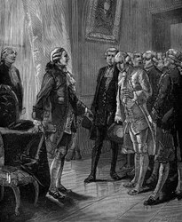 Presentation to King Louis XVI of the Proposal for the Creation of the Conservatoire des Arts et Metiers (1783)