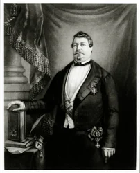 Prince Lucien Murat as Grand Master of the Grand Orient de France, c.1855