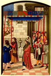 Procession of King Rene I of Anjou to Aix en Provence