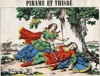 Pyramus and Thisbe, Tale of Ovid in 