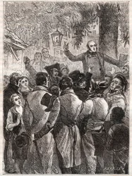 Reading of the pamphlet by Louis Marie de Lahaye de Cormenin in 1838