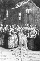 Reception of Ladies at the Lodge of Mopses