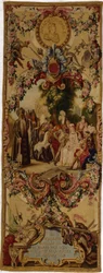 Regence Gobelins tapestry with the story of Don Quixote, 1717-18
