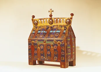 Reliquary chest, 12th-13th century