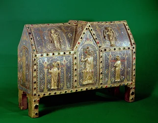 Reliquary chest of St. Calminius, Limoges