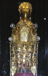 Reliquary statue of St. Foy, c.980
