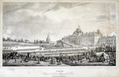 Review of the National Guard of Paris on 29/4/1830