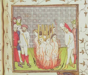 Burning of the Templars, c.1308