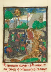 Christian army saved by prayer, from 