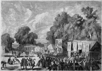 Saint Cloud celebrations. France